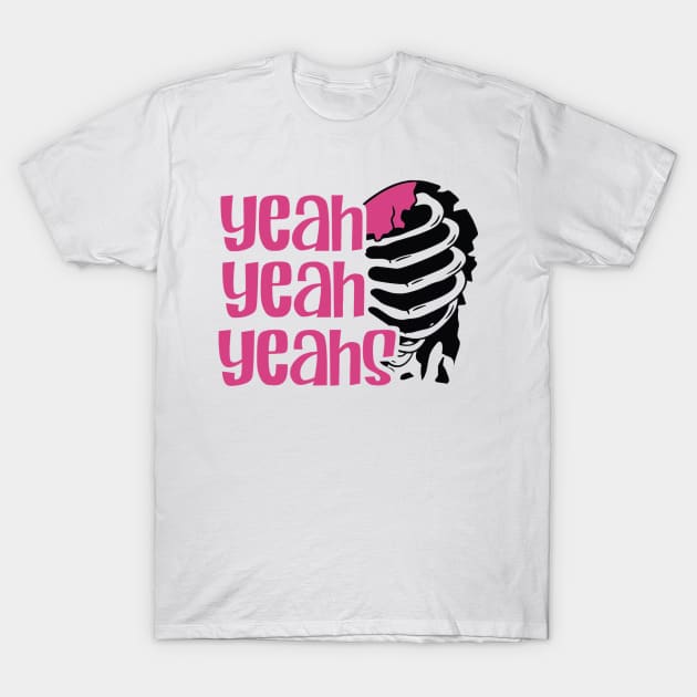 Yeah Yeah Yeahs - Cheated Hearts T-Shirt by Suisui Artworks